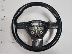 Vw jetta 5c golf vi 08-13r руль кожаный 5c0419091k фото №1