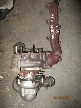 Toyota avensis t25 2,2d-cat турбина vb13 фото №1