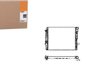 Радіаторів двигуна nrf a9705000403 9705000403 me218 фото №1