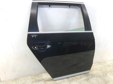 Двері правий зад vw passat b7 універсал 10-15 deepblack фото №1