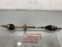 Піввісь права dacia sandero ii stepway 1.5 dci 391007857r фото №1
