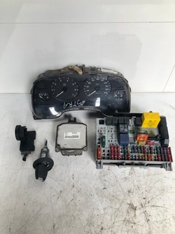 Блок управления набор стартовый opel astra ii 09355929 cssj фото №1