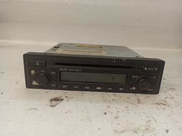 Audi a6 c5 рестайлінг радіопрогравач радіо concert 4b0035186q фото №1