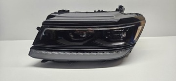 Vw tiguan ii 5nn allspace фара лівий лампа ліва чорна рамка фото №1