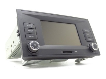 Радио радиопроигрыватель cd экран seat leon iii 5f 5f0035871 фото №1