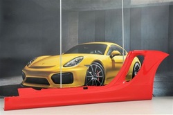 Porsche 981 boxster/cayman próg/osłona порога ліва фото №1