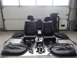 Grand cherokee wk2 сидіння комплект оббивка фото №1