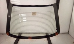 Скло задня зад rover 200 / 400 sedan 1990-1995 з підігрівом зелена нова фото №1