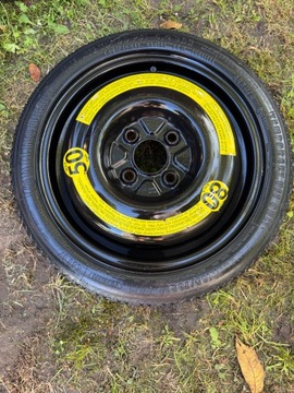 Колесо докатка запасне vw volkswagen golf ii iii passat jetta 4x100 фото №1