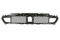 Решітка бампера перед відкрита з місце na радар чорний jeep cherokee kl 2 фото №1