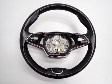 Руль мультифункция кожа 5e3419093a skoda kamiq 21r фото №1