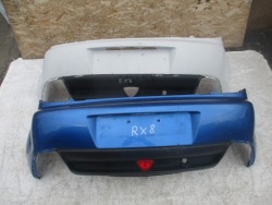 Бампер задній  задній mazda rx8 rx 8 фото №1