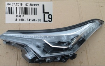 Лампа ліва toyota chr повний led c-hr фара лівий вушка do ремонт фото №1