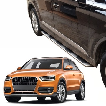 Audi q3 8u 2011-2018 градуси бічні пороги автомобільні фото №1