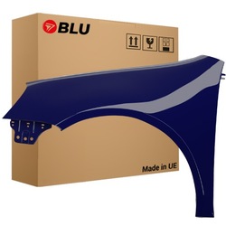 Blu крило vw golf v 5 la5g лівий синій 03-09 перед хетчбек оцинковка фото №1