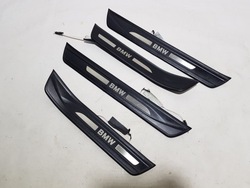 Планки пороговые led правая левая перед зад комплект bmw f07 планка фото №1