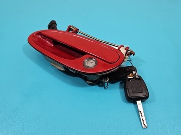 Ручка дверь водителя ключ перед левая наружная opel omega b 94- фото №1