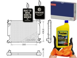 Радіаторів двигуна води lexus is ii 2.2d 08.05-07.12 d #petrolhead pro+ kit5 фото №1