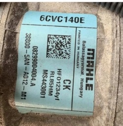 Компресор кондиціонера civic cr-v 1.5vtec 6cvc140e фото №1