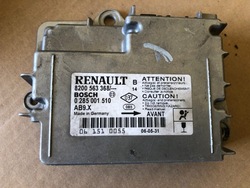 Датчик модуль подушка безпеки renault clio iii 8200563368 фото №1