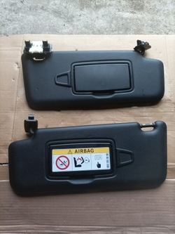 Солнцезащитный козырёк защита солнцезащитная правая левая mercedes w213 e-klasa фото №1