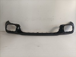 Накладка диффузор бампера зад mercedes b w247 фото №1