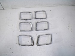 Решітка хром бампера решітка jeep compass ii 17- фото №1