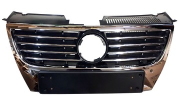 Решітка решітка радіатора vw passat b6 pdc хром 3c0853651ak фото №1