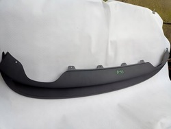 Спойлер накладка бампера зад skoda octavia iv 4 фото №1