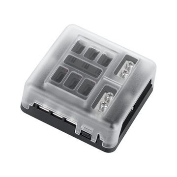 Fb-6 led коробка запобіжників 12v 24v max 32v фото №1