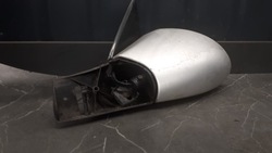 Дзеркало ліві opel vectra b 5pin сріблястий фото №1