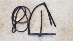 Прокладки скла двері зад ліві kpl ford fusion фото №1