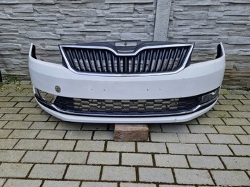 Бампер skoda rapid tsi стиль prest-01 фото №1