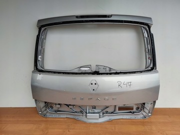 Renault espace iv 4 крышка багажника крышка зад фото №1
