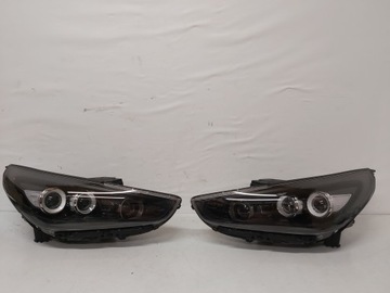Лампа перед ліва права hyundai i30 iii повний led фото №1