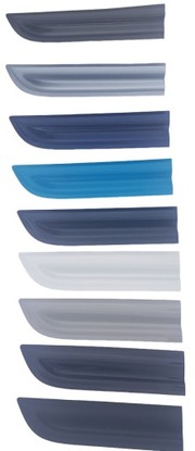 Porsche macan планка дверь правые зад разные цвета фото №1