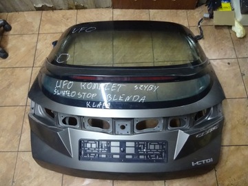 Honda civic viii ufo 2.2d 05' ang кришка скло накладка багажника зад фото №1