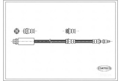 Corteco 19033528 шланг тормозной гибкий фото №1