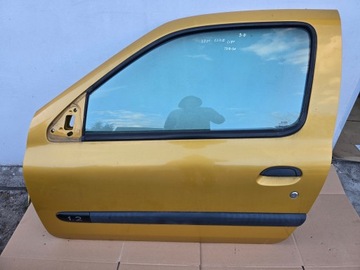 Двері перед ліві передні колір ted30 renault clio 2 ii рестайлінг 3d 01-05 рік фото №1