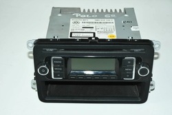 Радио cd mp3 5m0035156c volkswagen polo v 6r фото №1