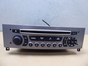 Радіо cd peugeot 308 96643698xt фото №1