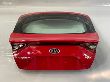 Крышка багажника зад заднее kia stinger комплектная идеальная h4r фото №1