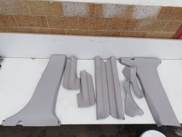 Kia ceed 07-12 универсал обшивка порогов пластик порога фото №1