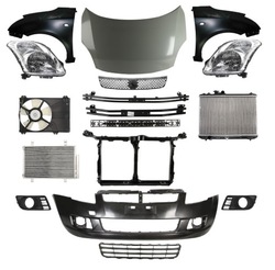 Swift 07-10 перед бампер капот pas лампа крило фото №1