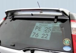 Спойлер козирок do honda crv ii 2001-2006 abs тюнінг тюнінг фото №1