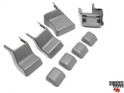 Kia carens ii 02-06r защита защитные накладки сидений фото №1