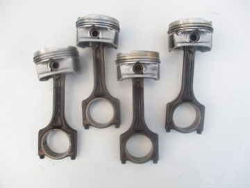 Поршень шатун mini one peugeot citroen 1.4 1.6 vti w191 фото №1