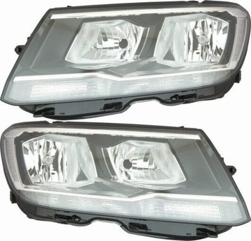 Фари лампи vw tiguan 16- kpl фото №1