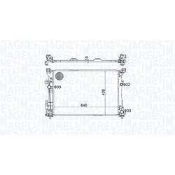Радіаторів води магніт marelli 350213158600 фото №1