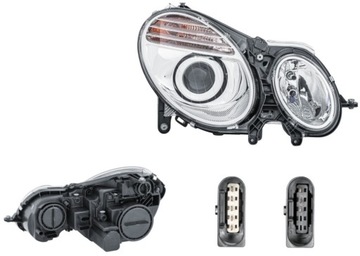 Фара правый mercedes e-klasa w211 06- hella фото №1